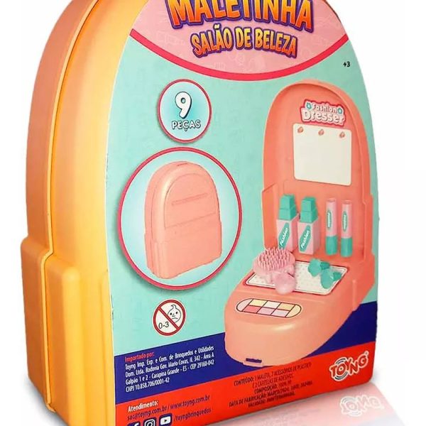 Maletinha Com Acessórios Salao de Beleza Toyng Ref 52656