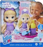 Baby Alive Boneca Bebê Loira Sudsy Styling - Hasbro